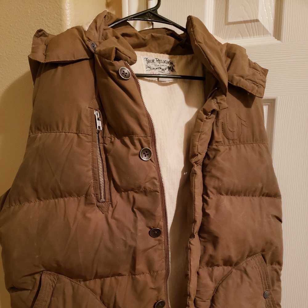 True Religion Winter/Bubble Vest